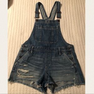 Abercrombie overall shorts - shortalls